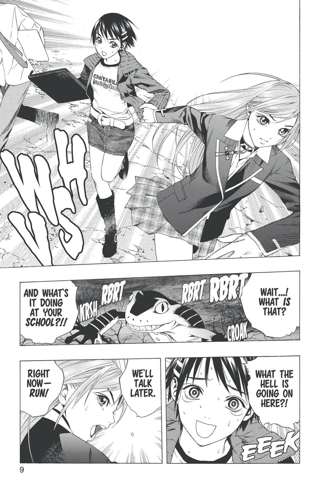 Rosario + Vampire Chapter 37 - Page 9