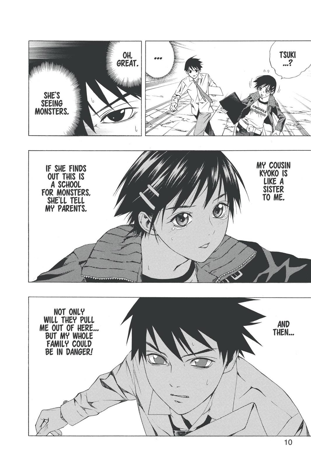 Rosario + Vampire Chapter 37 - Page 10