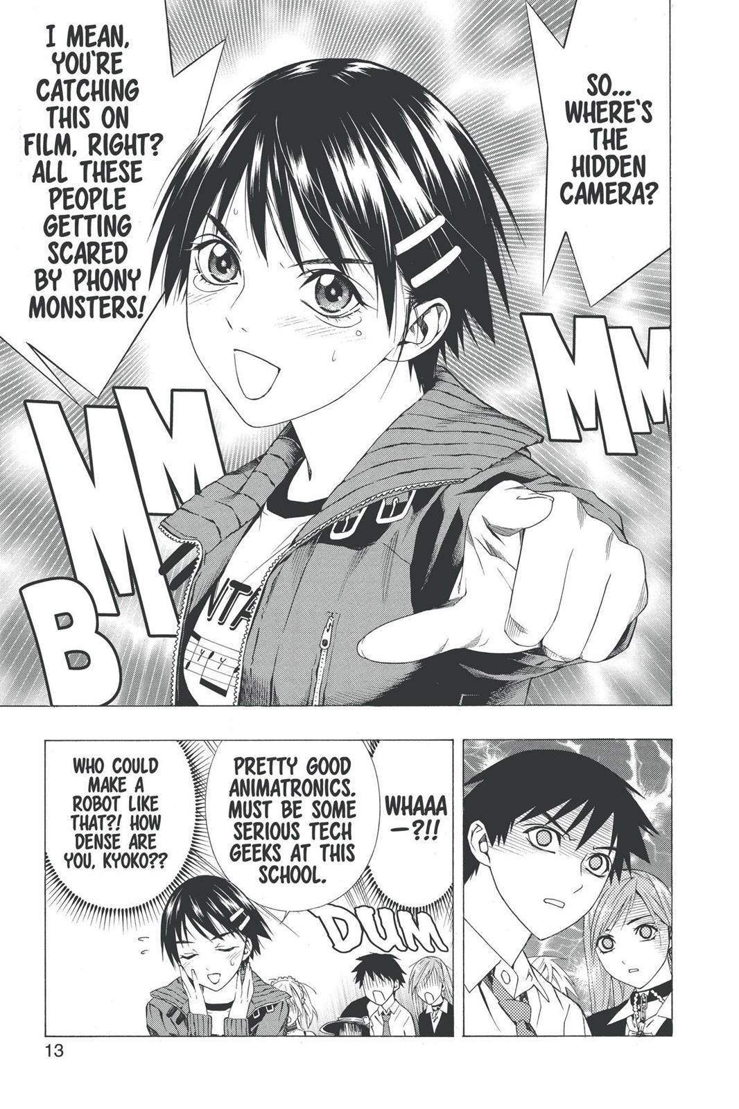 Rosario + Vampire Chapter 37 - Page 13