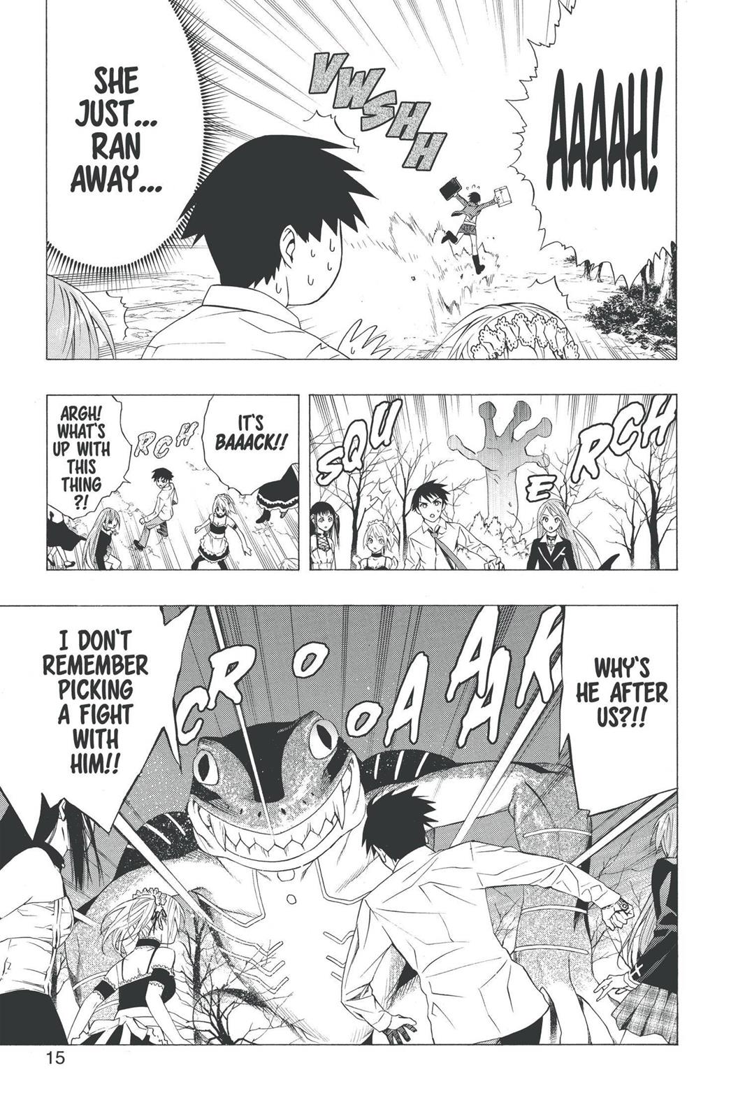 Rosario + Vampire Chapter 37 - Page 15