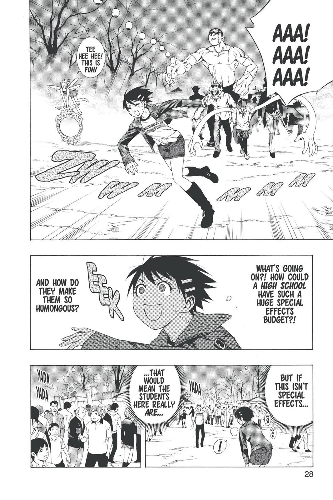 Rosario + Vampire Chapter 37 - Page 28
