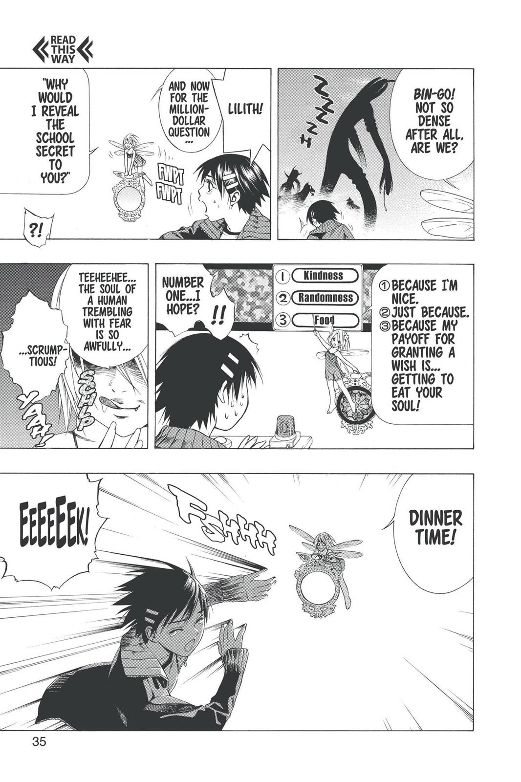 Rosario + Vampire Chapter 37 - Page 34