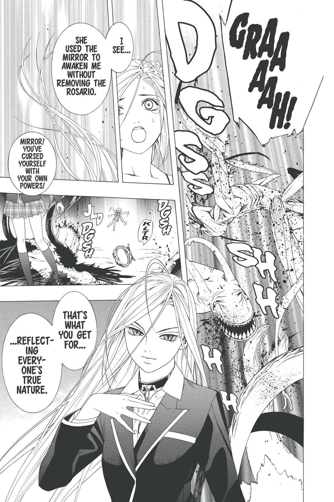 Rosario + Vampire Chapter 37 - Page 46
