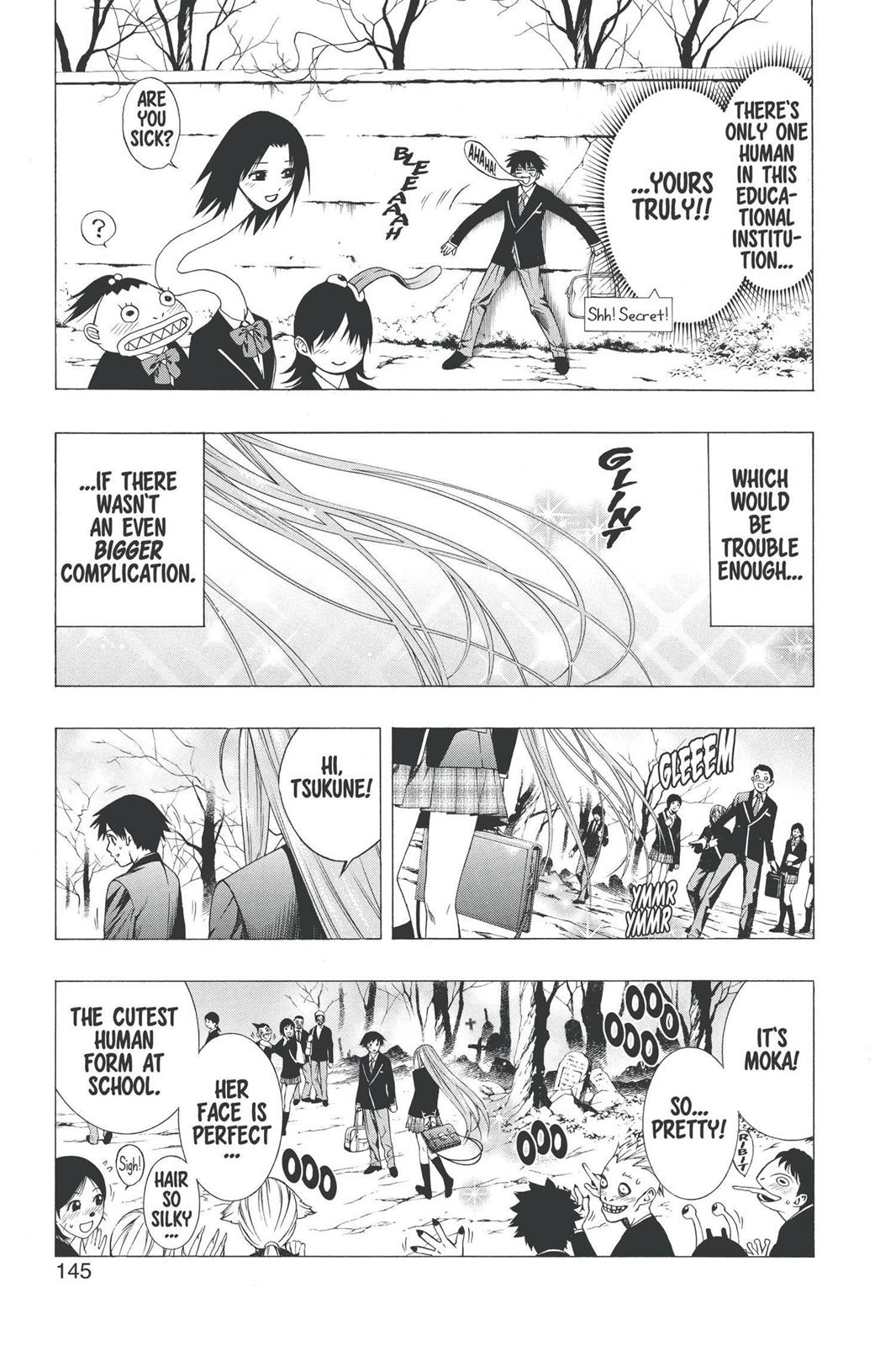 Rosario + Vampire Chapter 40 - Page 4