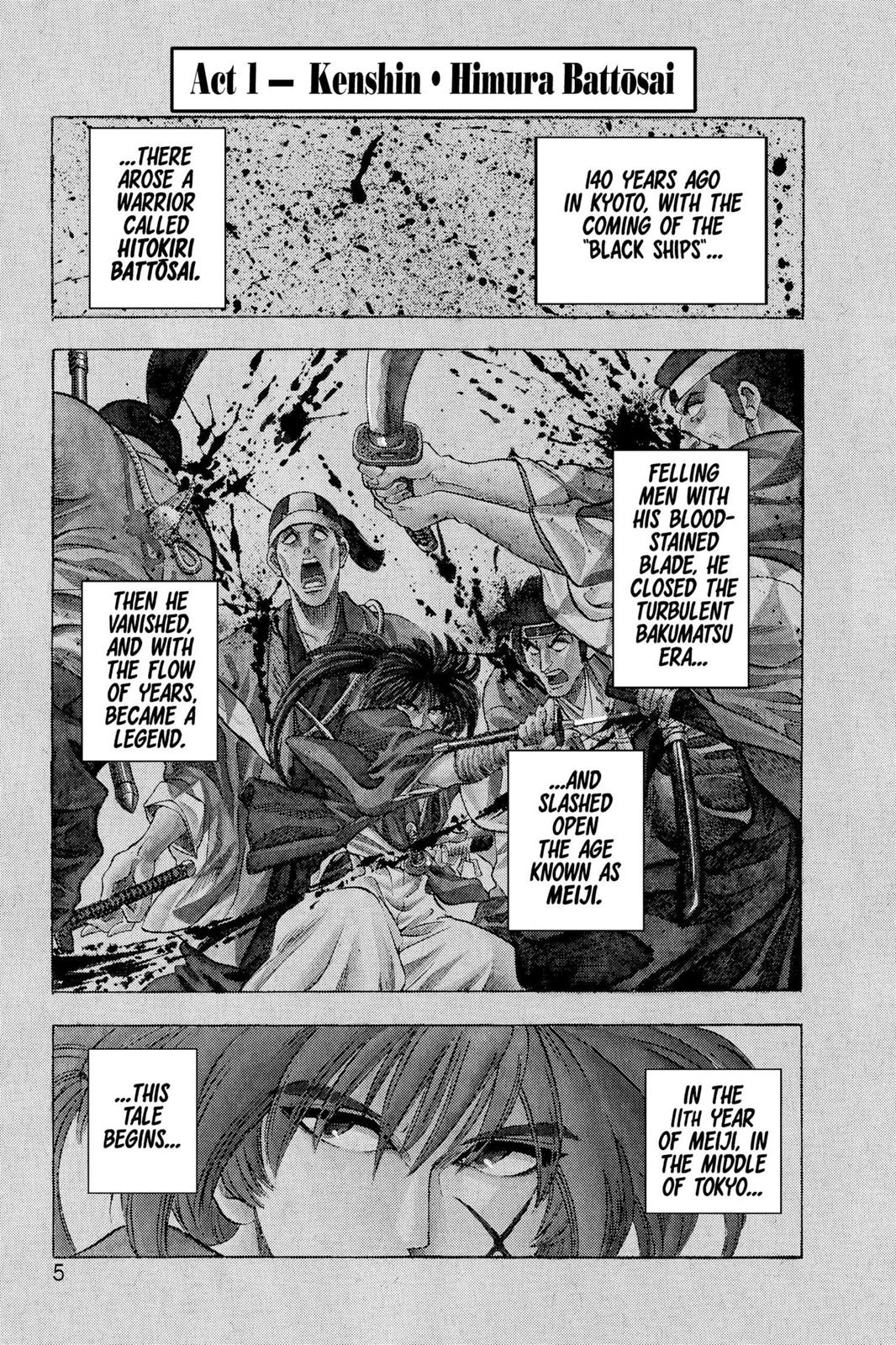 Rurouni Kenshin Chapter 1 - Page 6