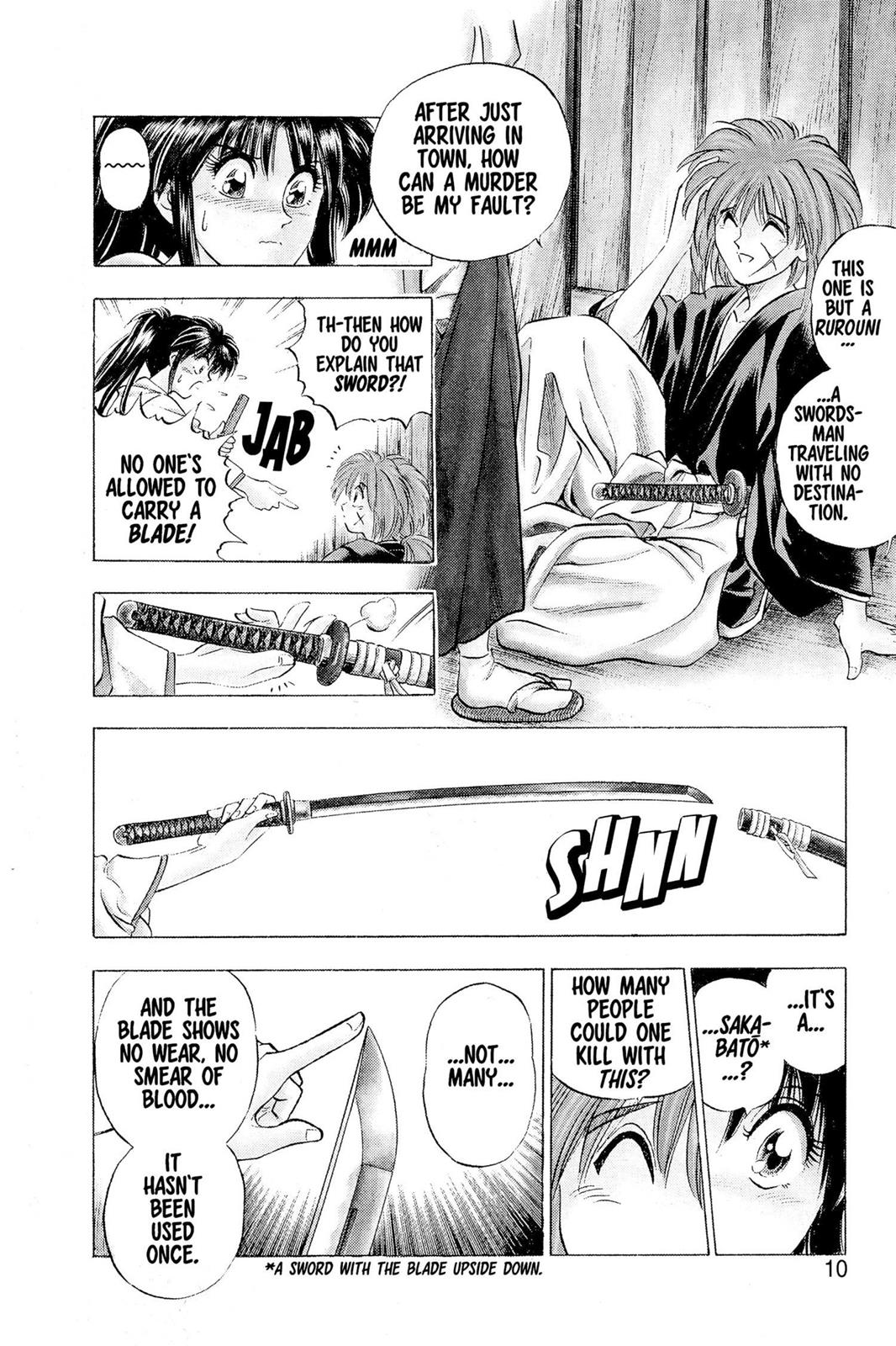 Rurouni Kenshin Chapter 1 - Page 10
