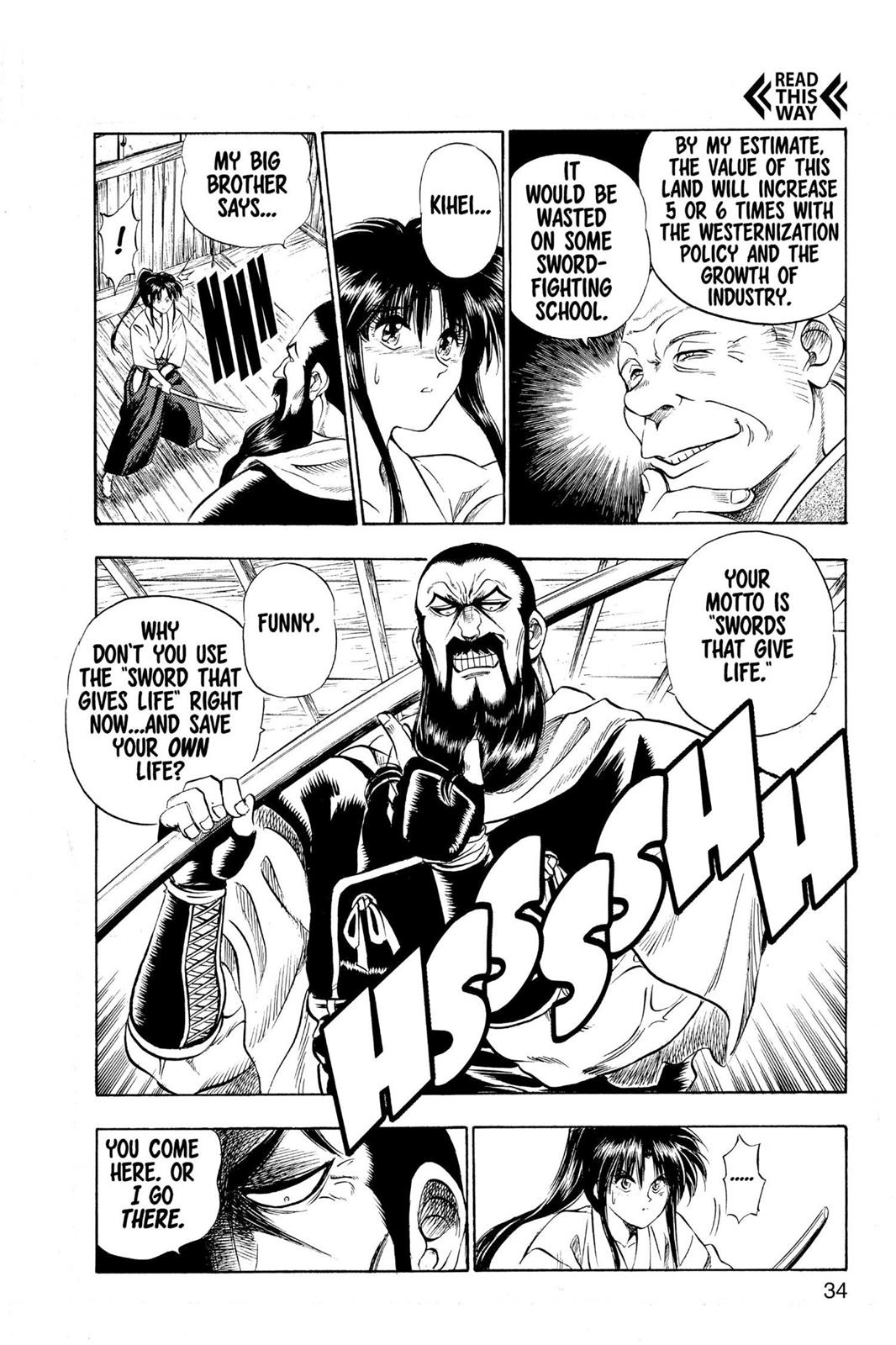 Rurouni Kenshin Chapter 1 - Page 34
