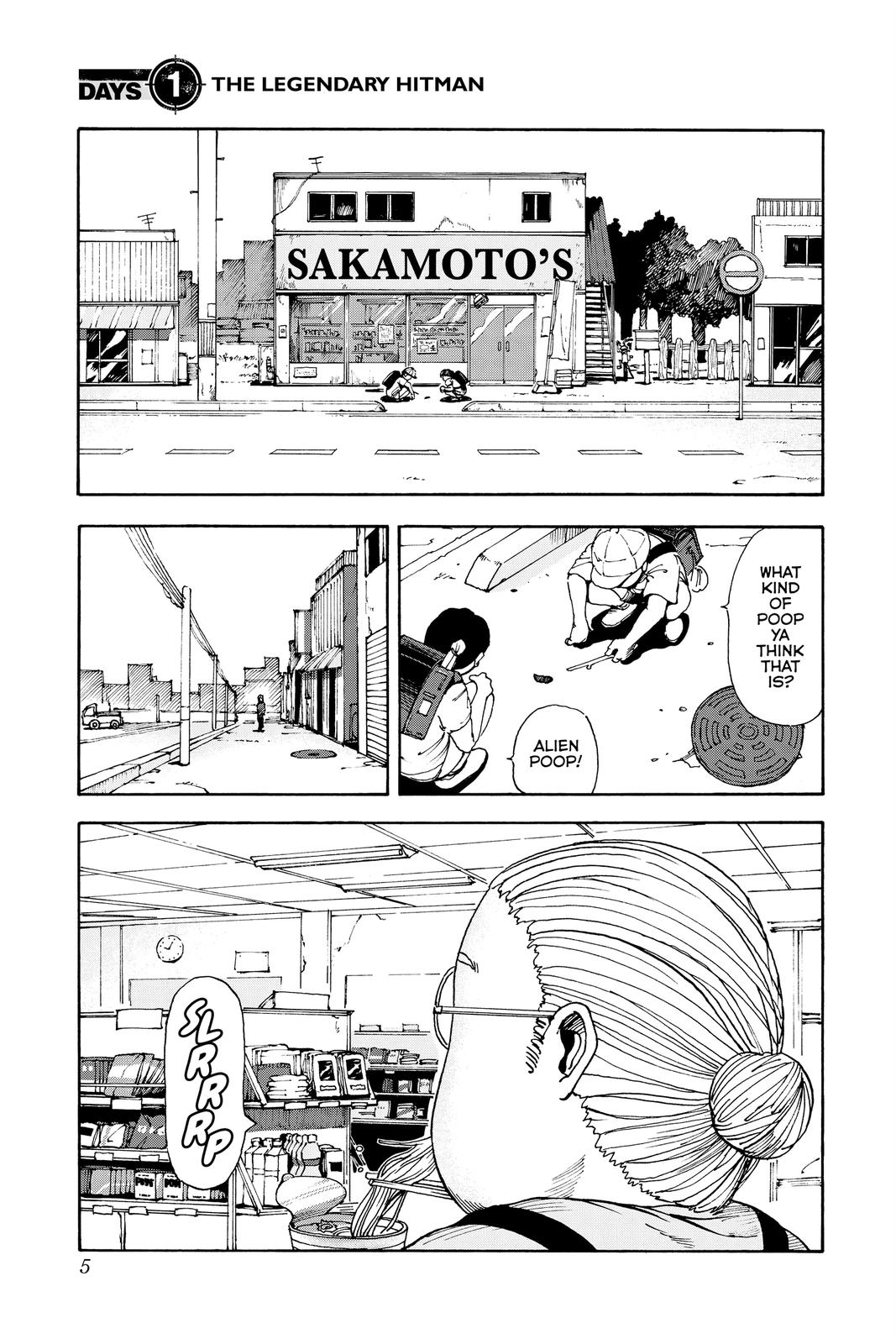 Sakamoto Days Chapter 1 - Page 6