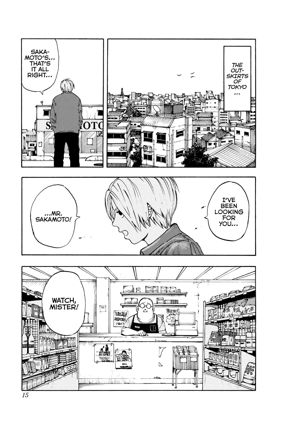 Sakamoto Days Chapter 1 - Page 15