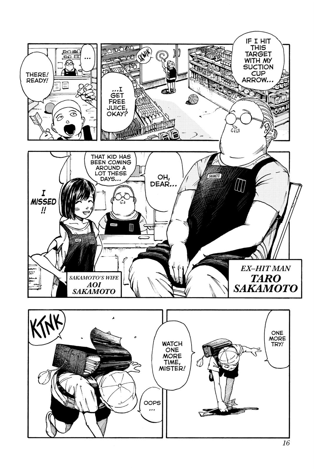 Sakamoto Days Chapter 1 - Page 16
