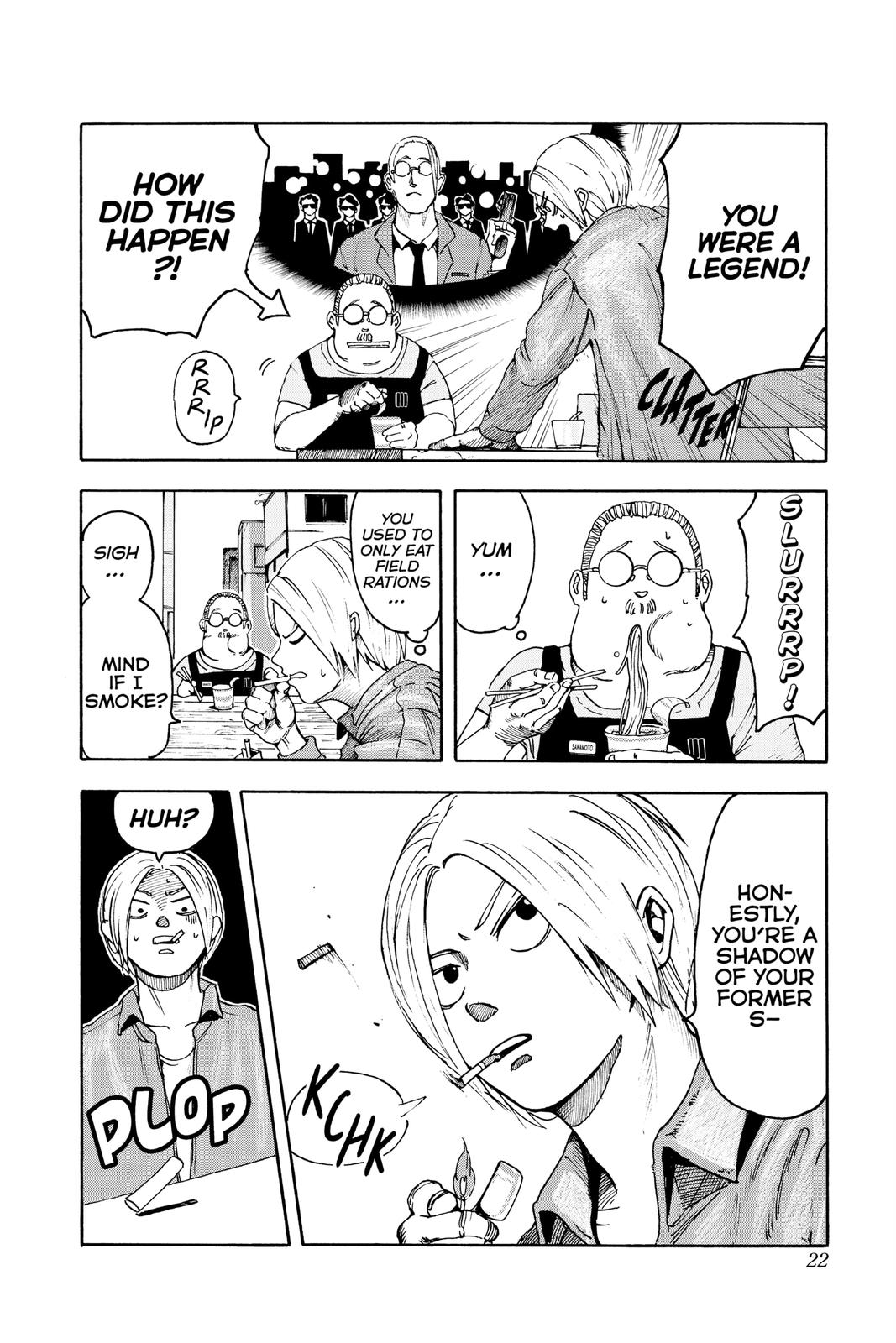 Sakamoto Days Chapter 1 - Page 22