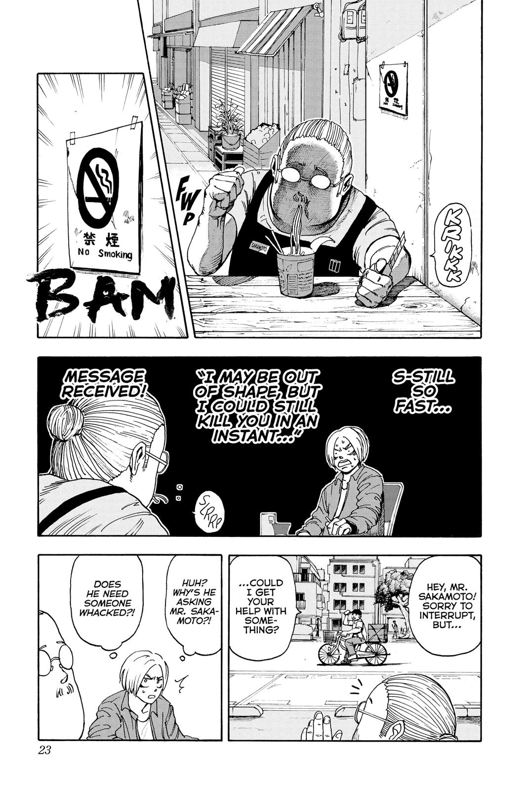 Sakamoto Days Chapter 1 - Page 23