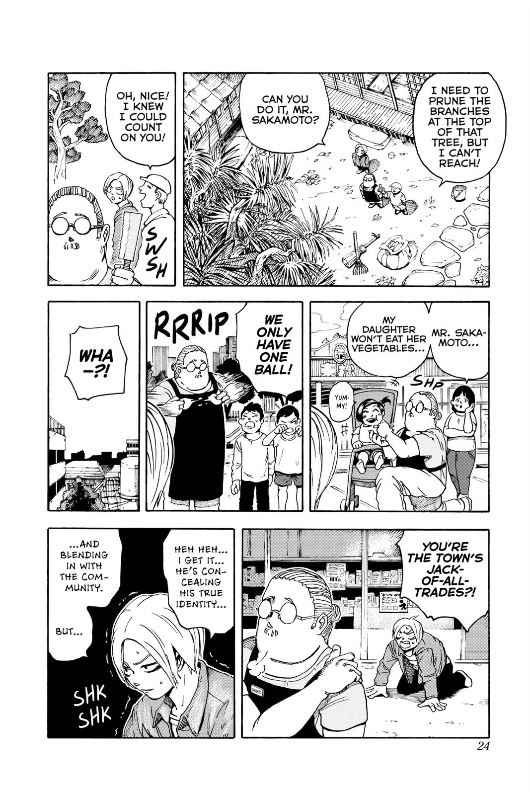 Sakamoto Days Chapter 1 - Page 24