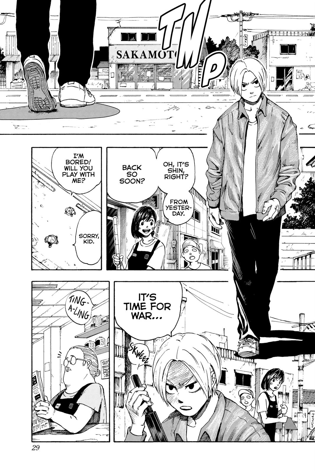 Sakamoto Days Chapter 1 - Page 29