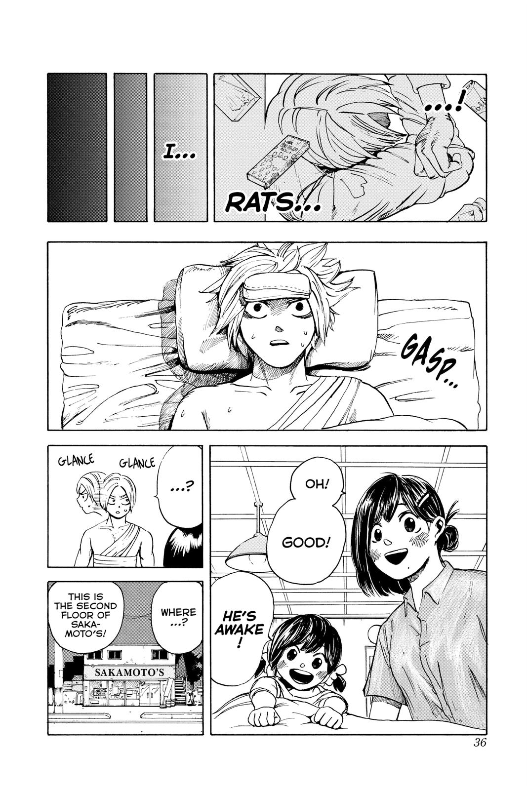 Sakamoto Days Chapter 1 - Page 36