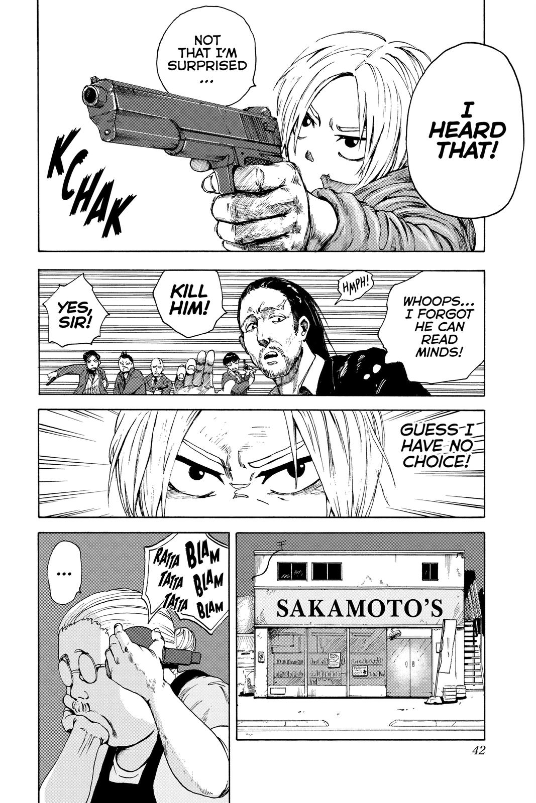 Sakamoto Days Chapter 1 - Page 42