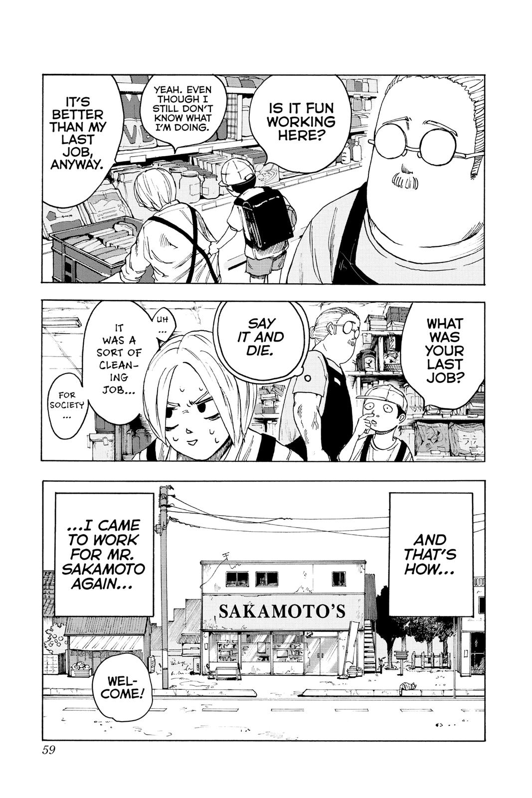 Sakamoto Days Chapter 1 - Page 57