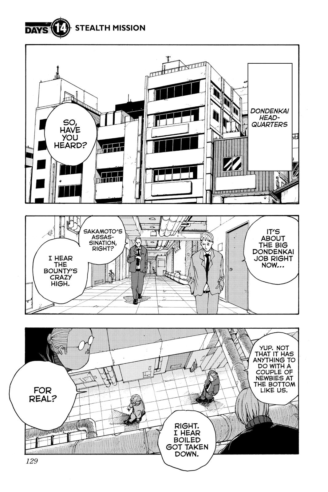 Sakamoto Days Chapter 14 - Page 1