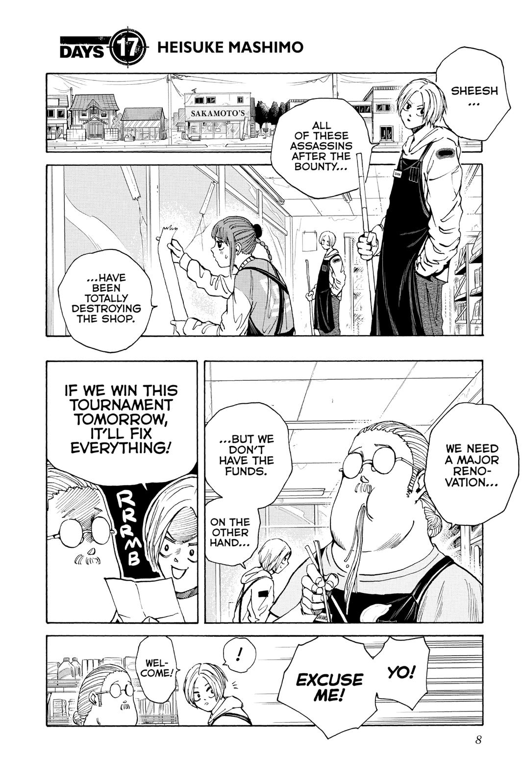 Sakamoto Days Chapter 17 - Page 8