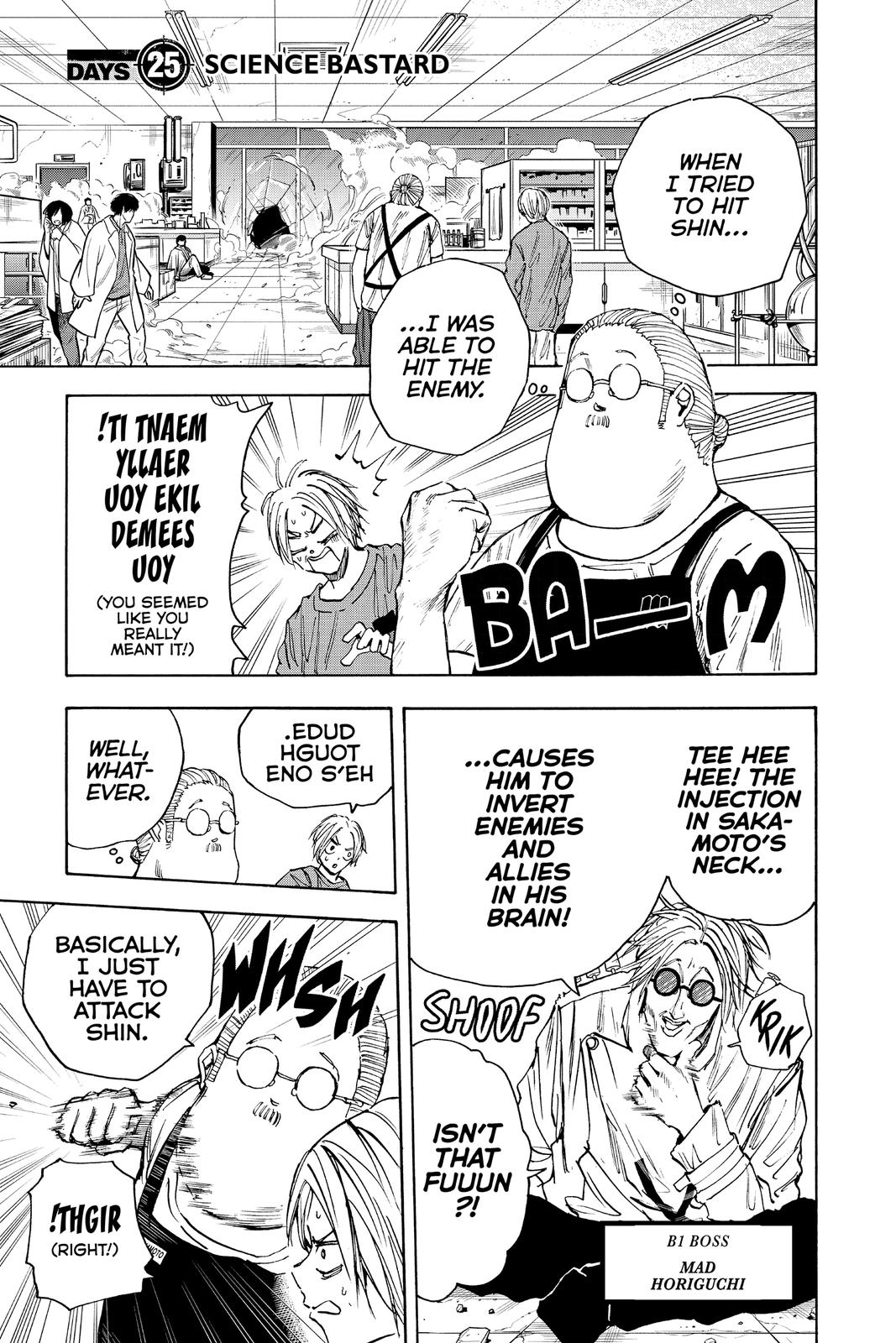 Sakamoto Days Chapter 25 - Page 1