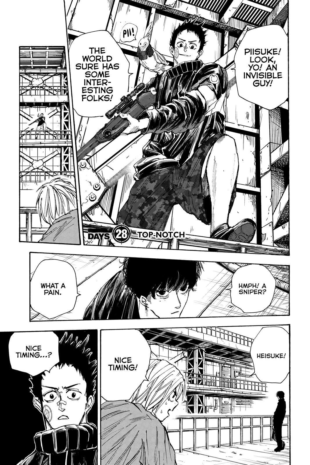 Sakamoto Days Chapter 28 - Page 1