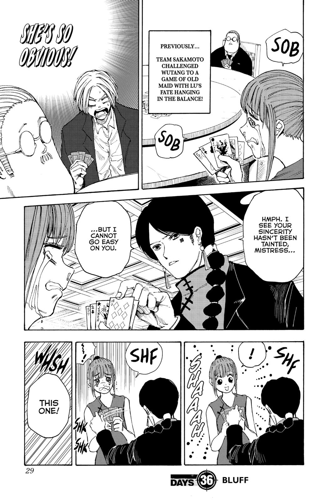 Sakamoto Days Chapter 36 - Page 1