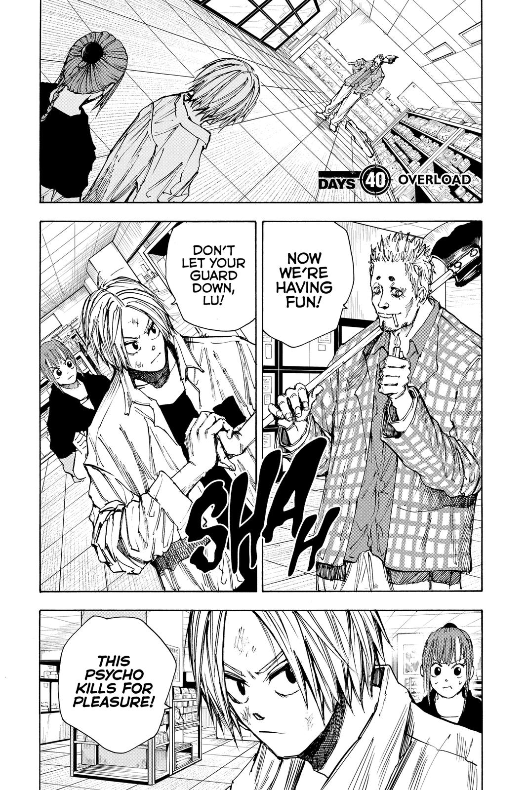 Sakamoto Days Chapter 40 - Page 1