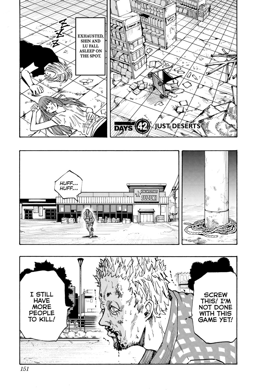 Sakamoto Days Chapter 42 - Page 1