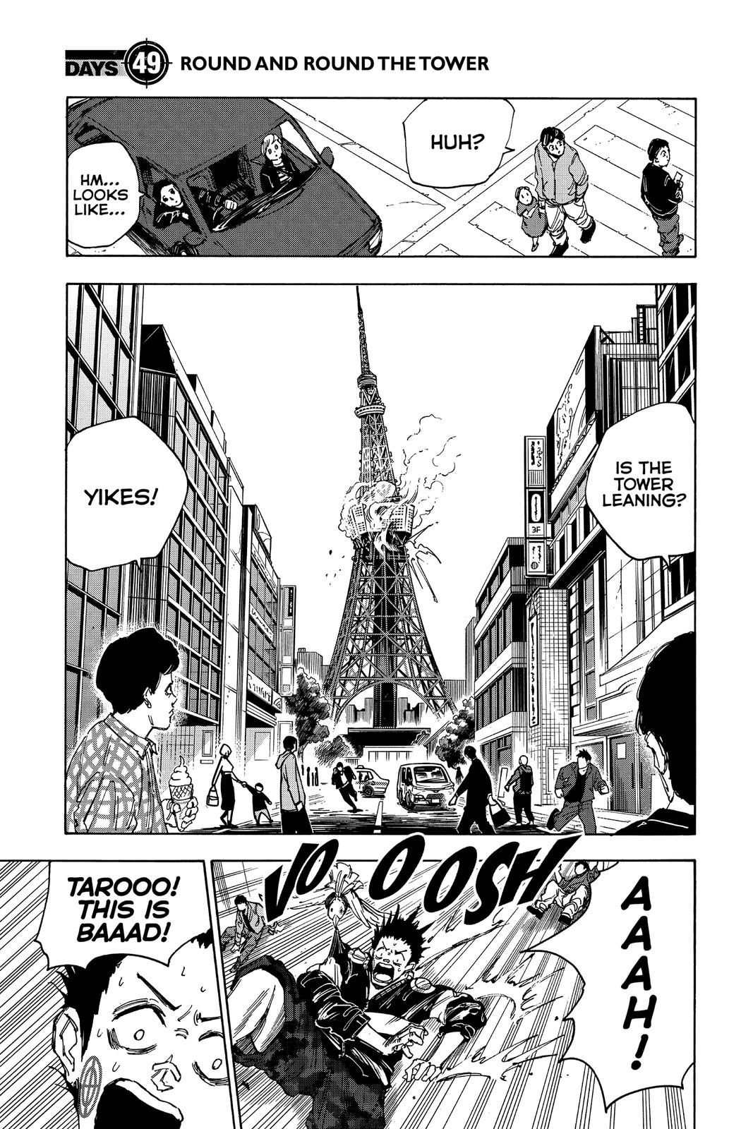 Sakamoto Days Chapter 49 - Page 1