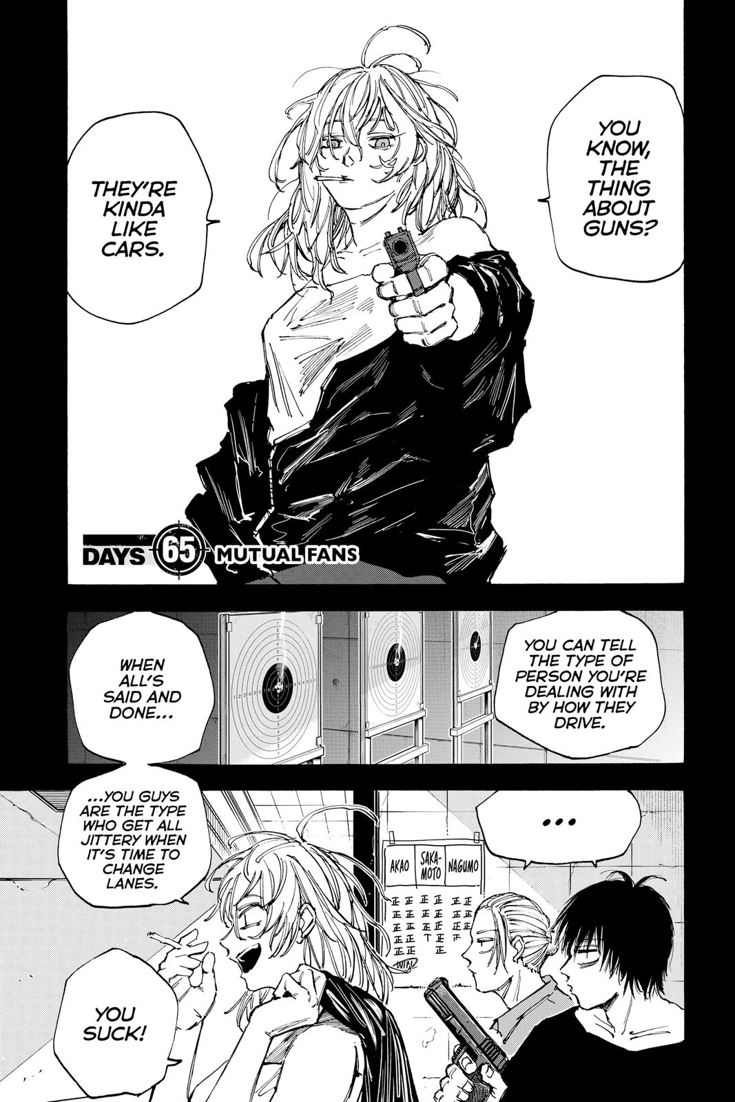 Sakamoto Days Chapter 65 - Page 1