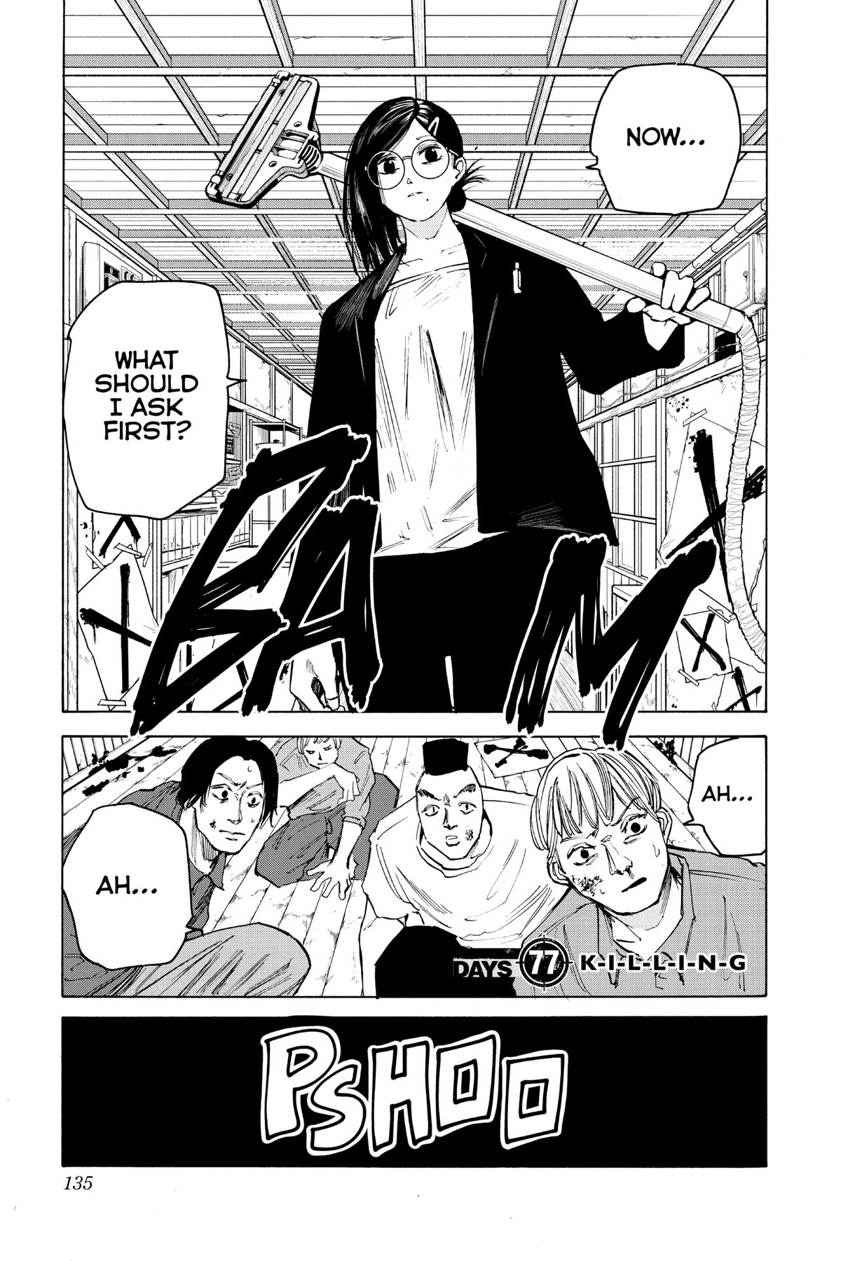 Sakamoto Days Chapter 77 - Page 1