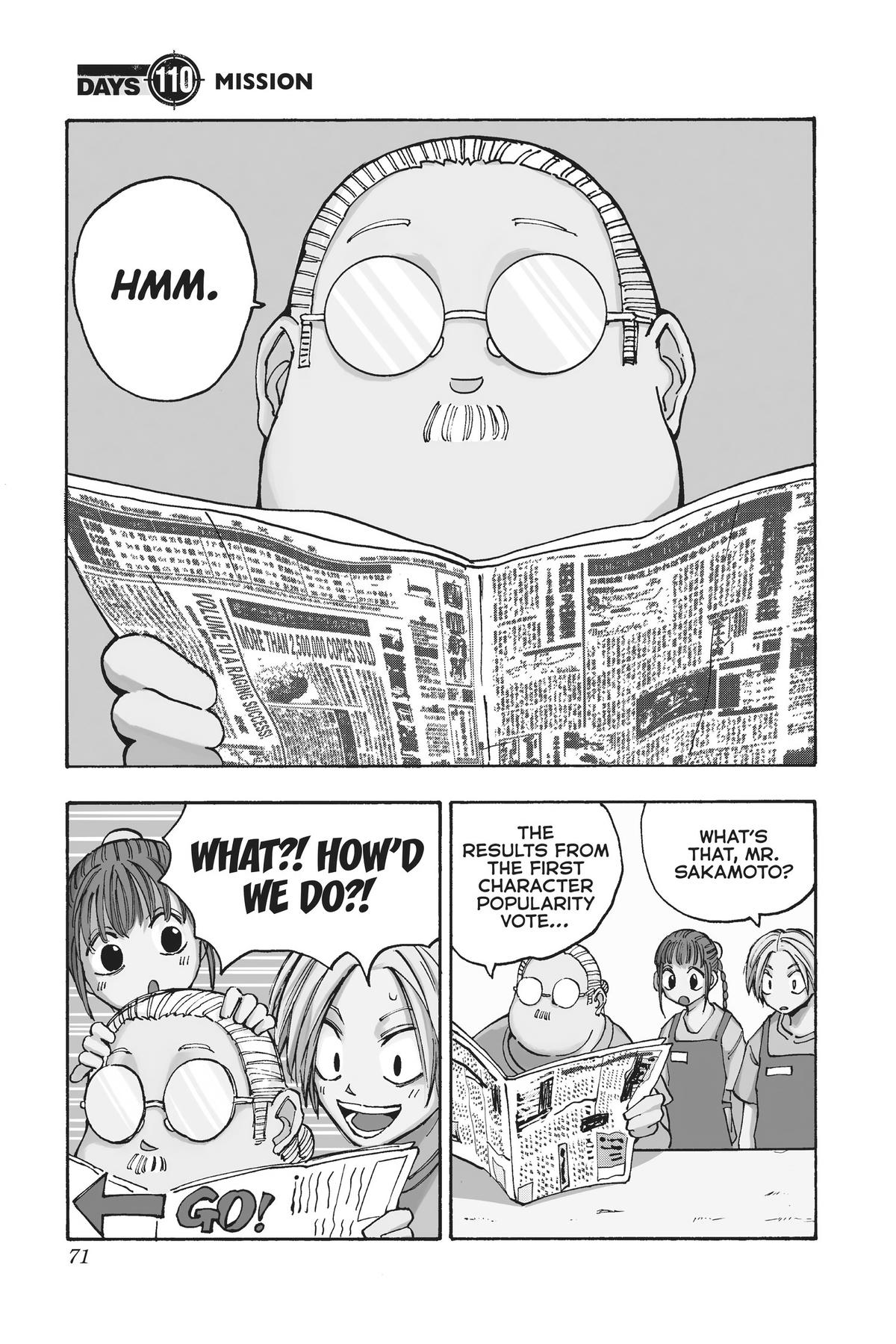 Sakamoto Days Chapter 110 - Page 1