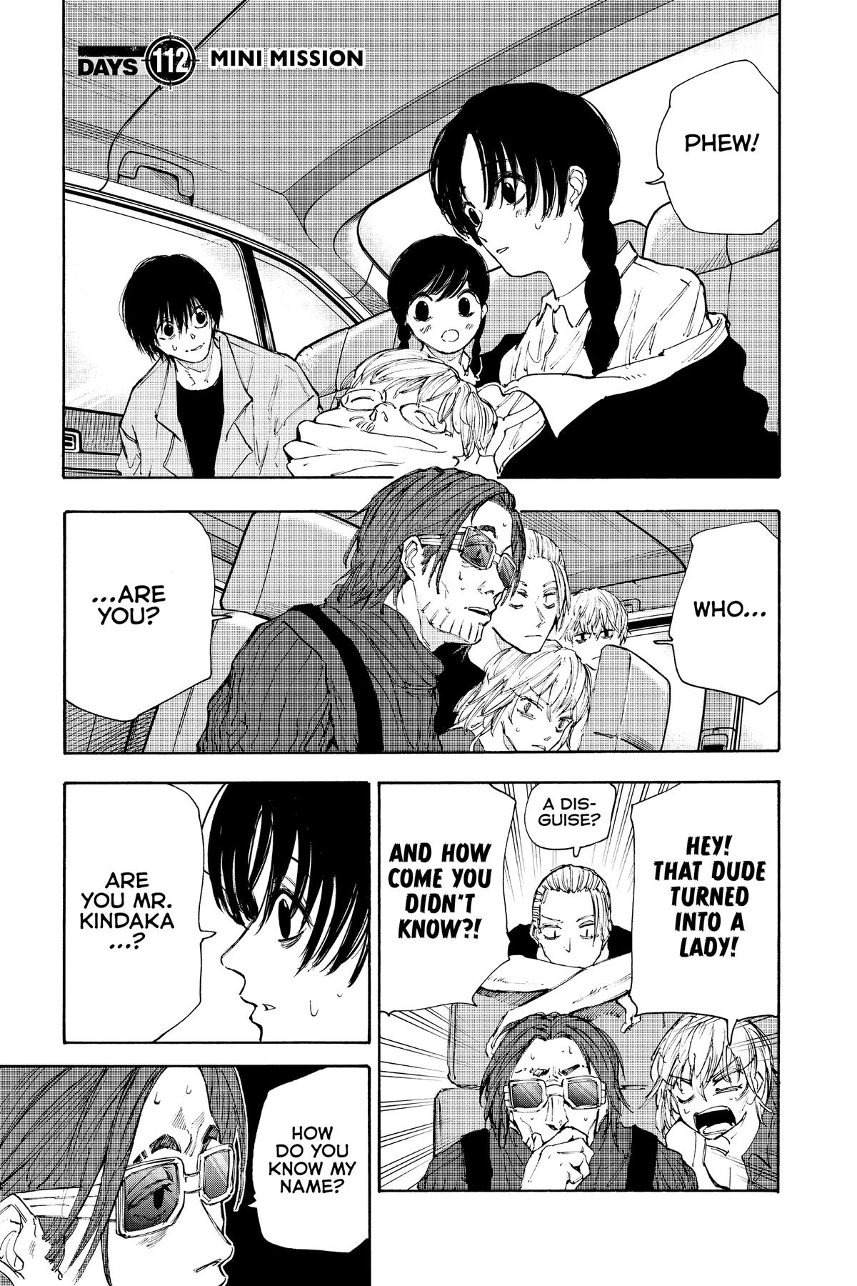 Sakamoto Days Chapter 112 - Page 1