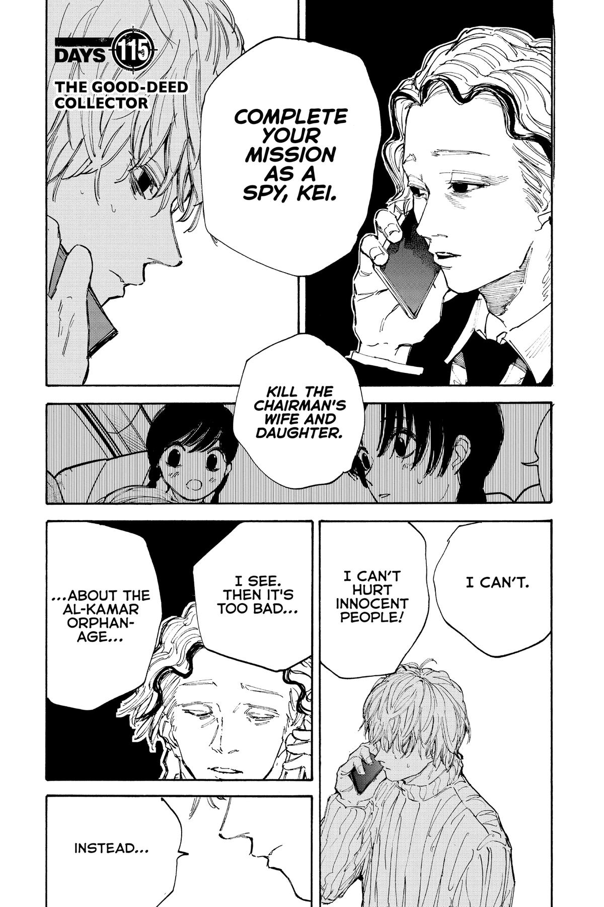 Sakamoto Days Chapter 115 - Page 1