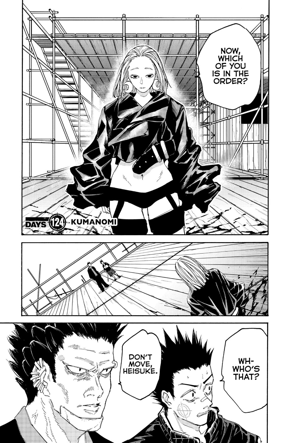 Sakamoto Days Chapter 124 - Page 1