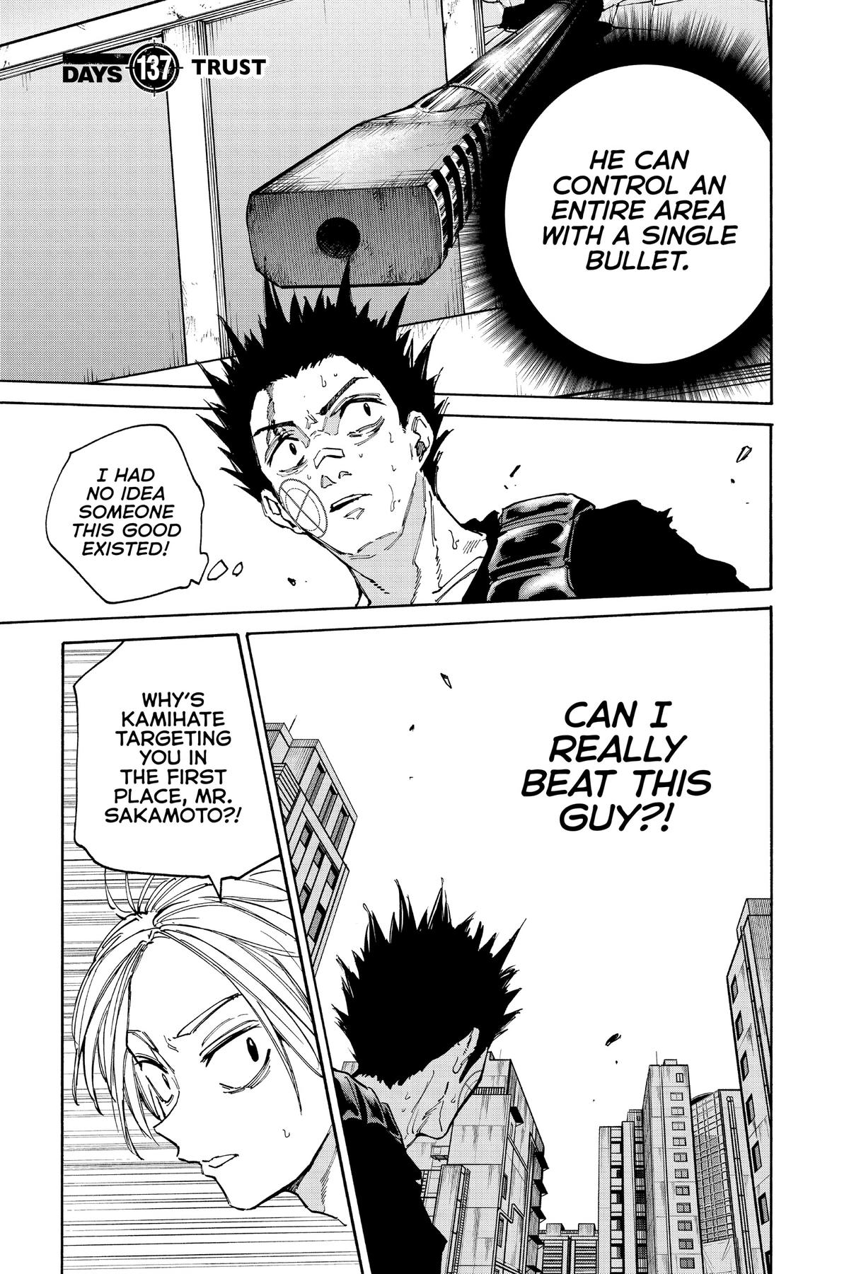Sakamoto Days Chapter 137 - Page 1