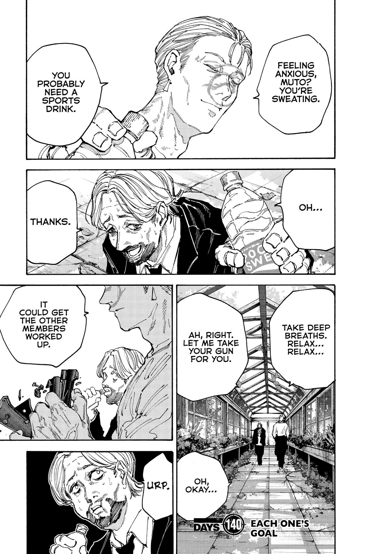 Sakamoto Days Chapter 140 - Page 1