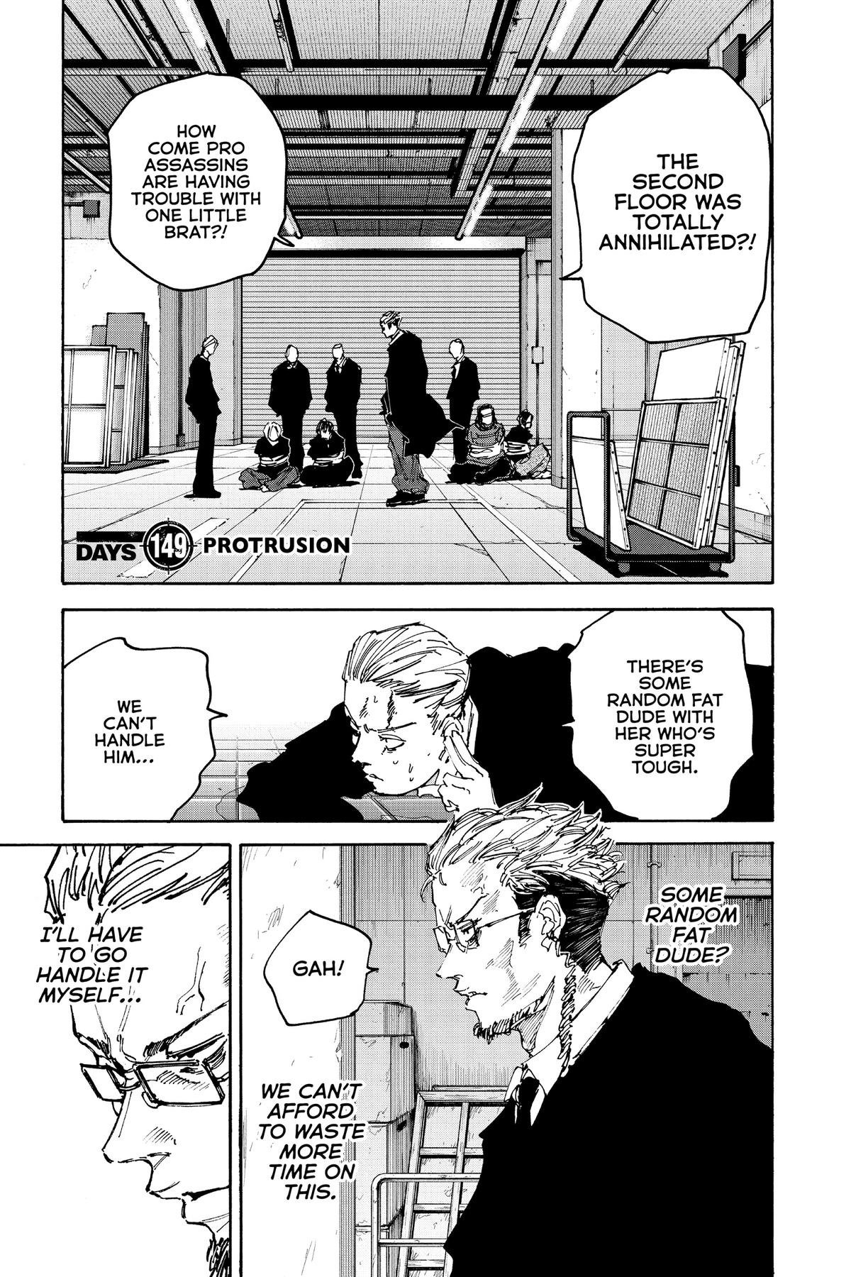 Sakamoto Days Chapter 149 - Page 1