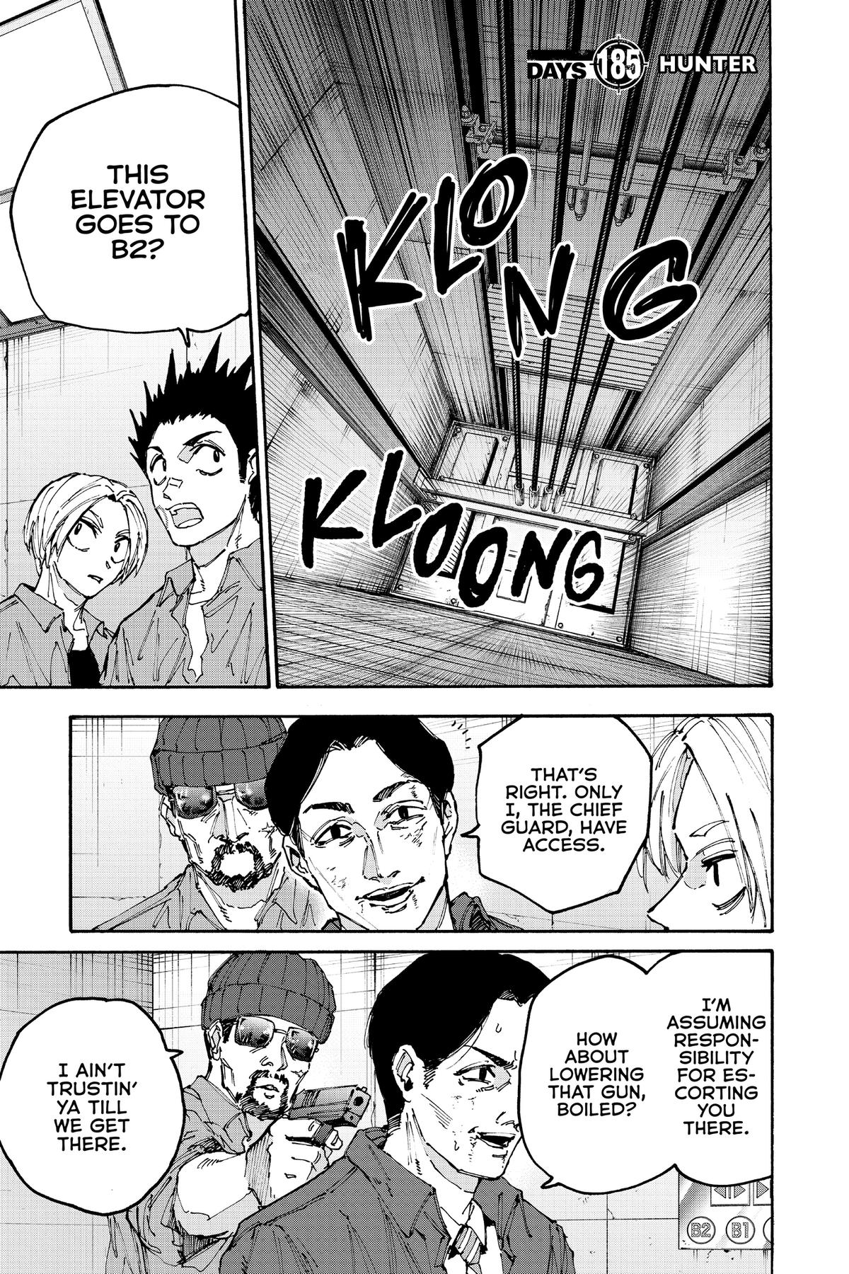 Sakamoto Days Chapter 185 - Page 1