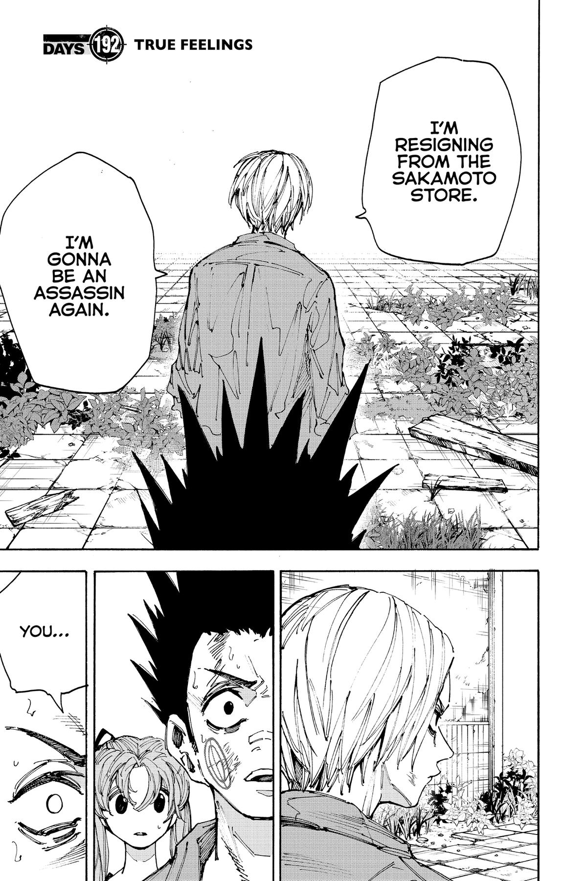 Sakamoto Days Chapter 192 - Page 1
