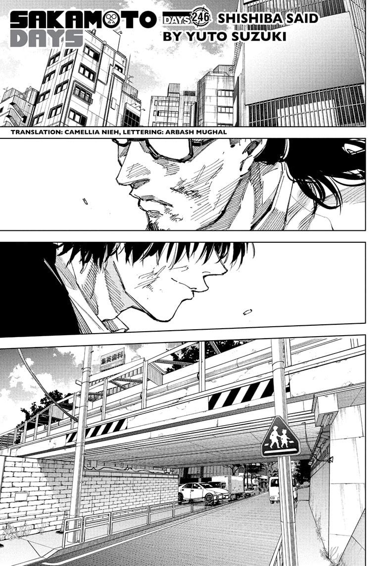 Sakamoto Days Chapter 246 - Page 1