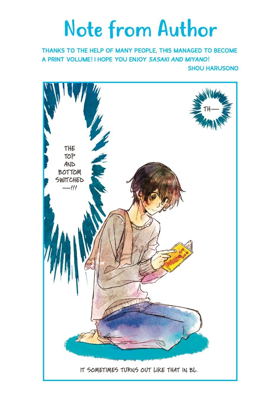 Sasaki and Miyano Chapter 1 - Page 3