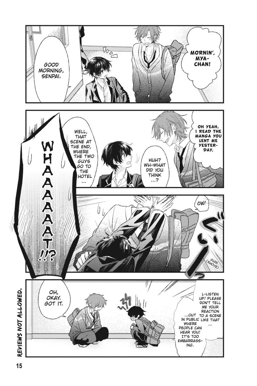 Sasaki and Miyano Chapter 1 - Page 17