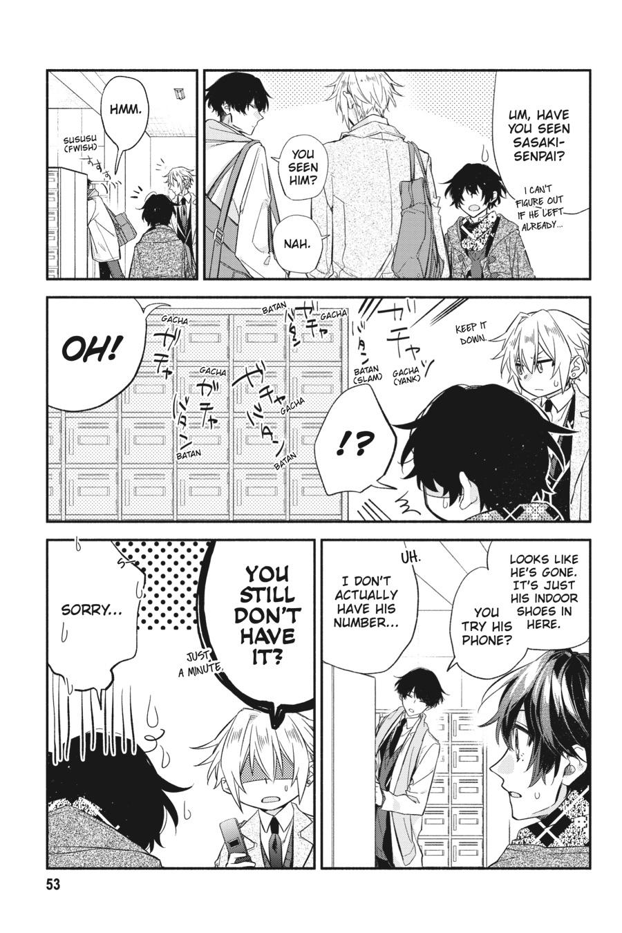 Sasaki and Miyano Chapter 30 - Page 9