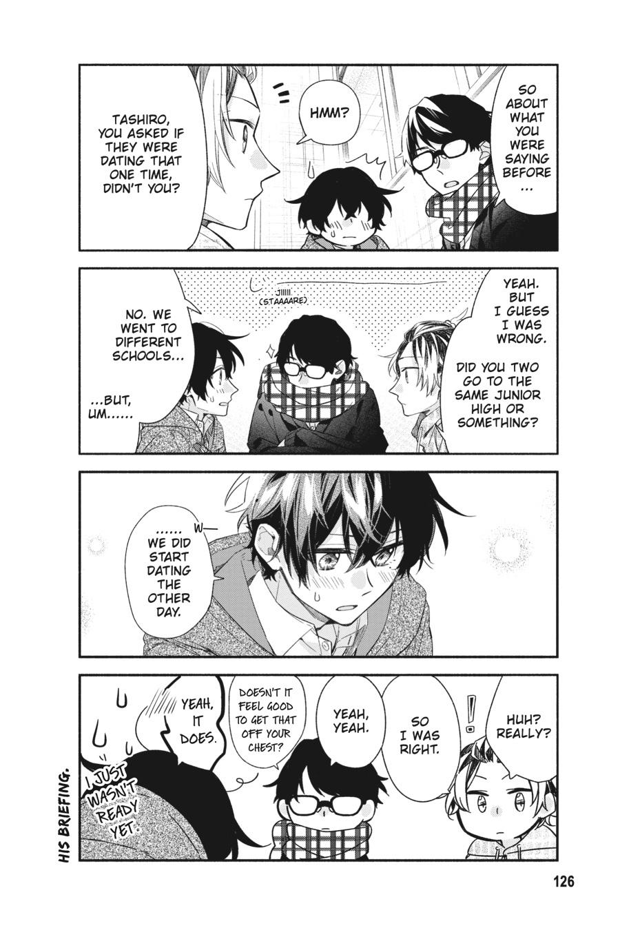 Sasaki and Miyano Chapter 33 - Page 12