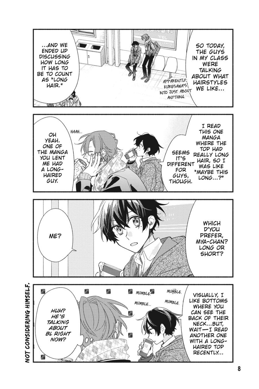 Sasaki and Miyano Chapter 34 - Page 8