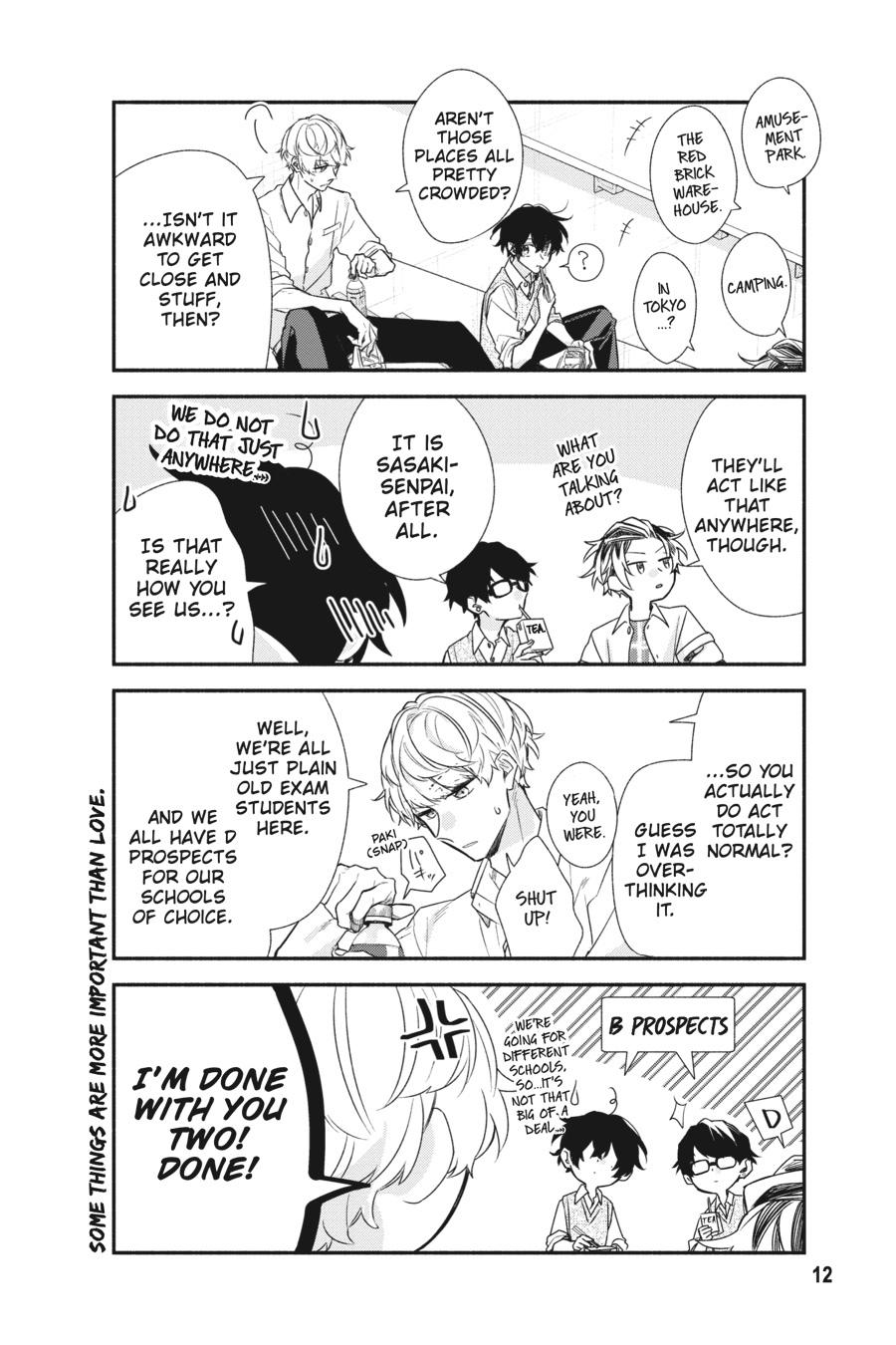 Sasaki and Miyano Chapter 43 - Page 12