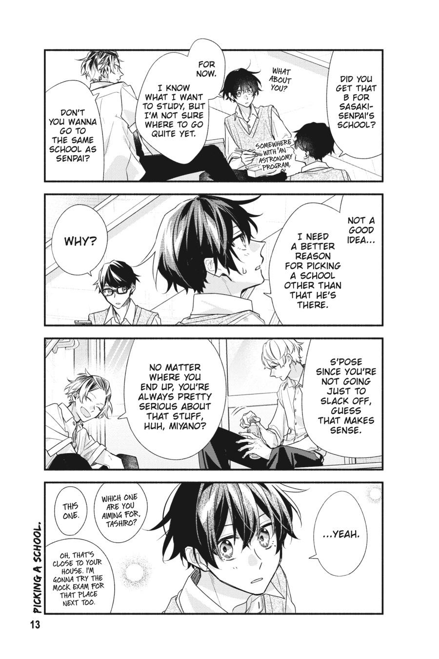 Sasaki and Miyano Chapter 43 - Page 13
