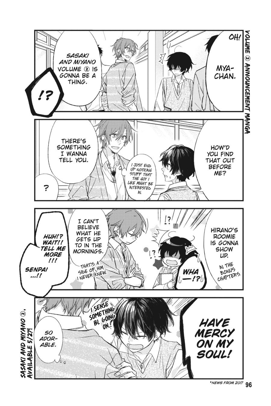 Sasaki and Miyano Chapter 46.5 - Page 1