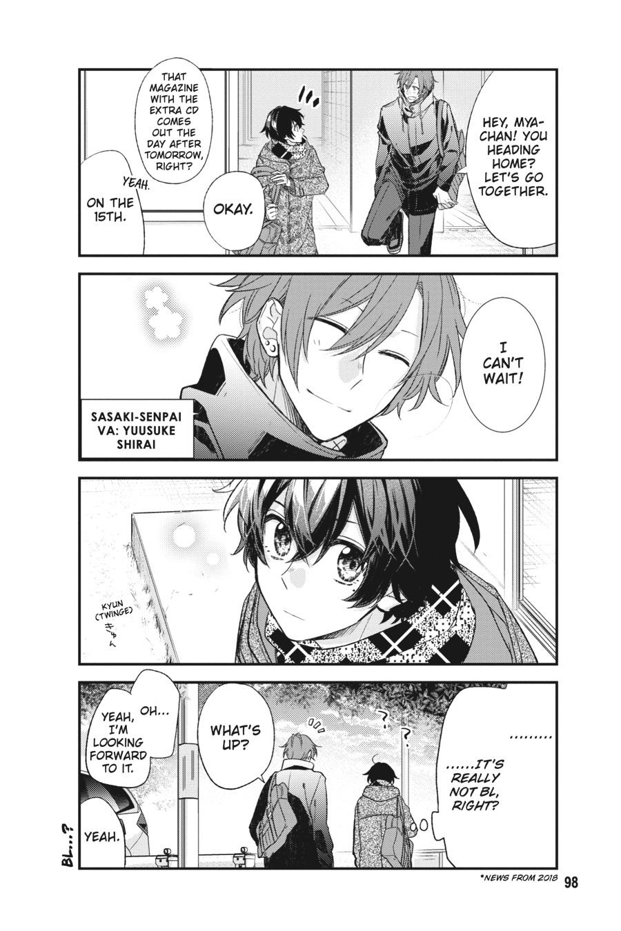 Sasaki and Miyano Chapter 46.5 - Page 3